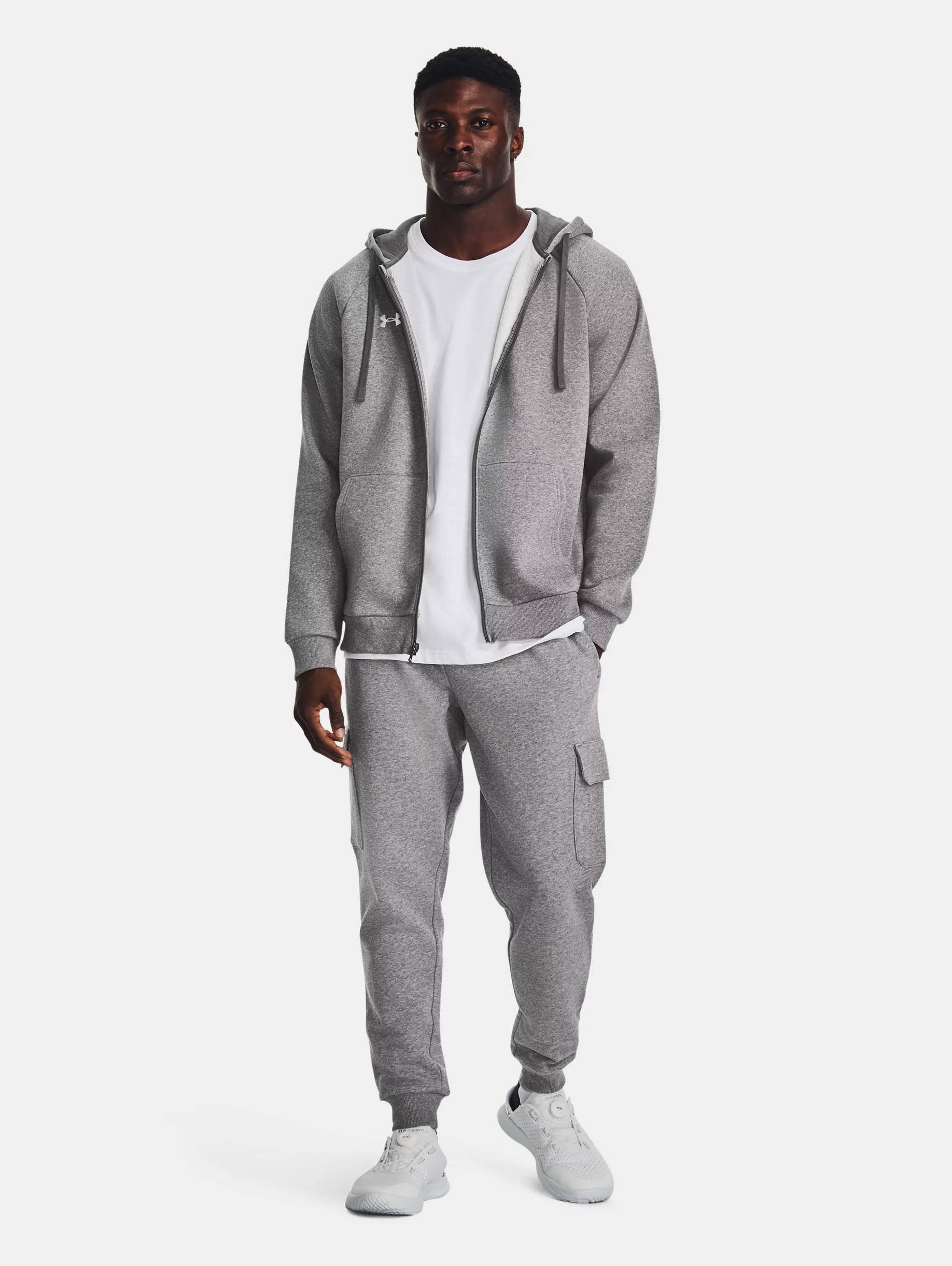 Men's UA Rival Fleece Full-Zip Hoodie - 5