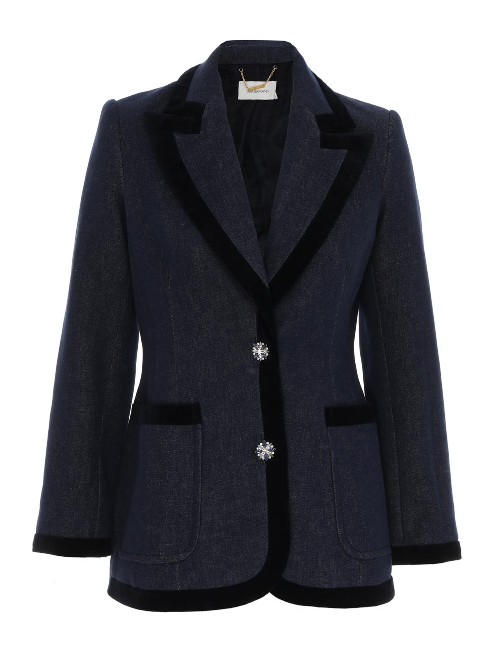 KALEIDOSCOPE DENIM BLAZER - 1