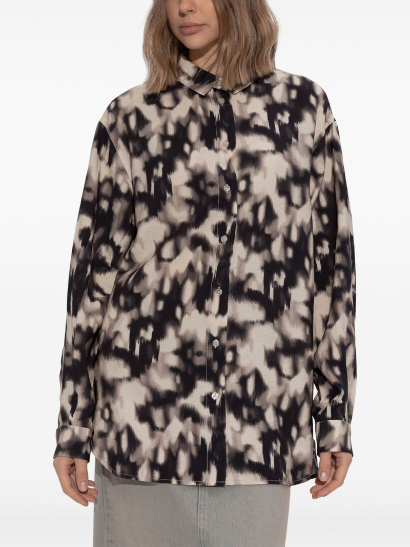 SAMSØE SAMSØE abstract-pattern print shirt outlook
