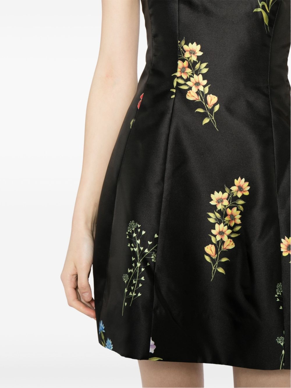 Alanna floral-print minidress - 5