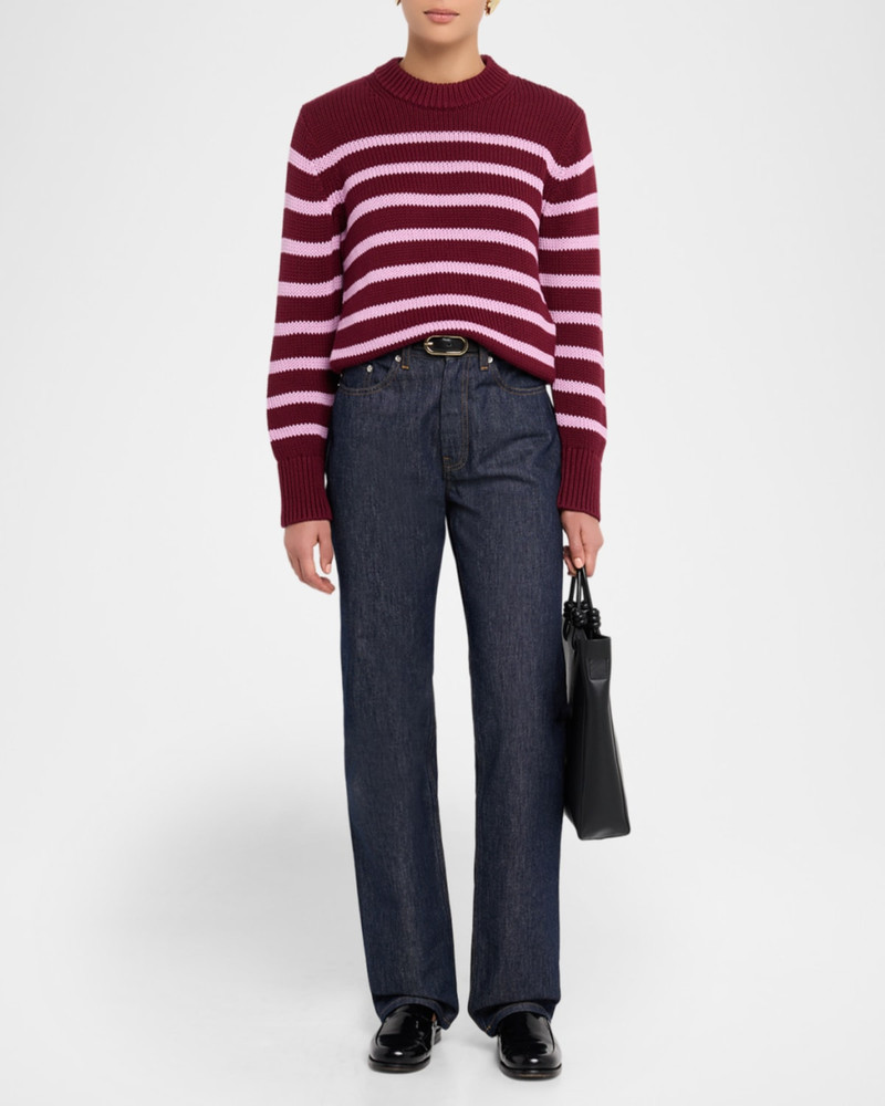 Rails Alise Stripe Crewneck Sweater outlook