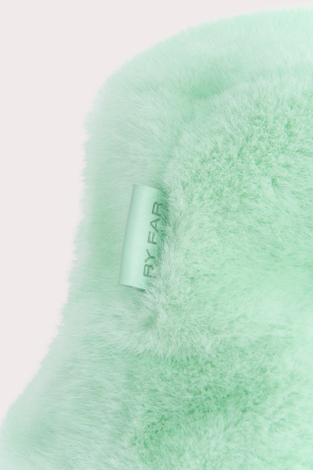 FLETCHER BUCKET HAT MINT FAUX FUR - 2
