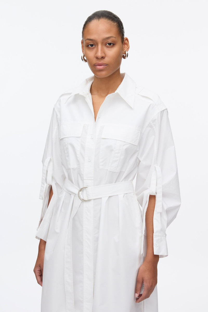 3.1 Phillip Lim Poplin Utility Midi Shirt Dress outlook