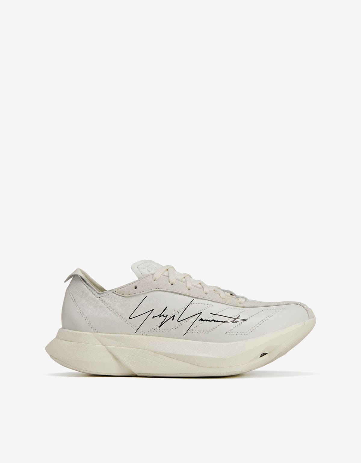 Y-3 White Adios Pro 3.0 LX Trainers - 2