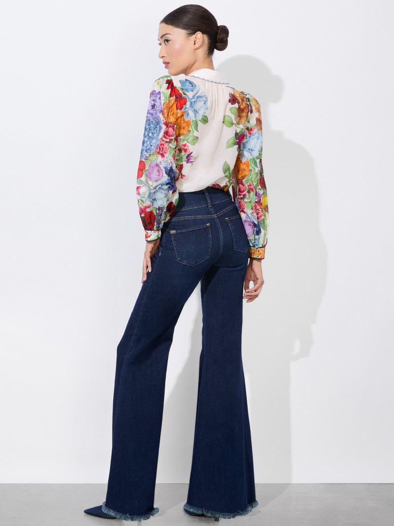 Alice + Olivia ROANNE BUTTON DOWN outlook