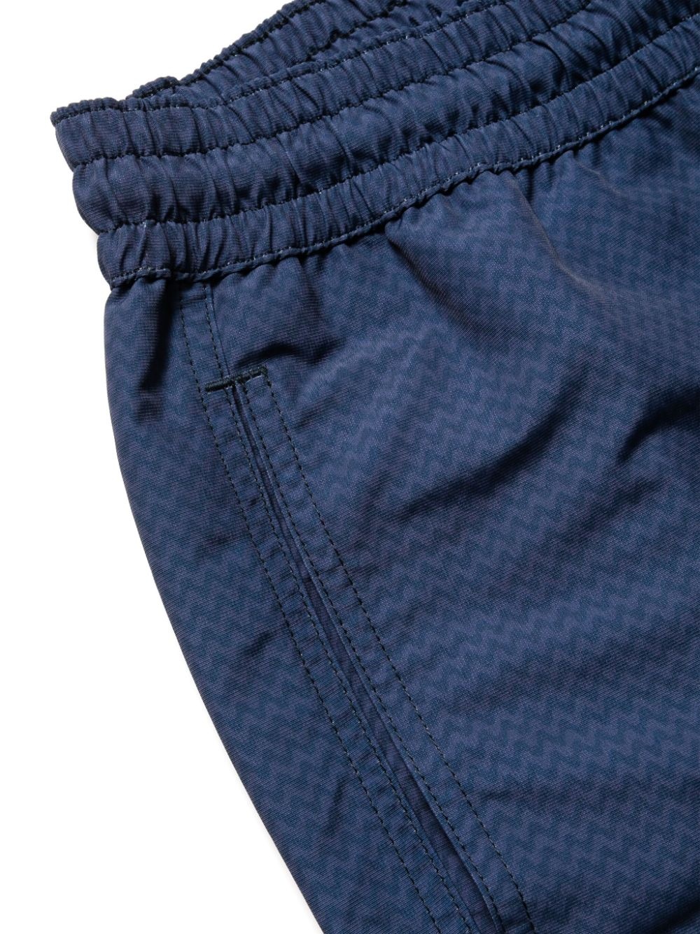 Copacabana-print drawstring swim shorts - 3