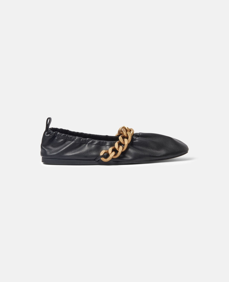 Falabella Chunky Chain Ballet Flats 1