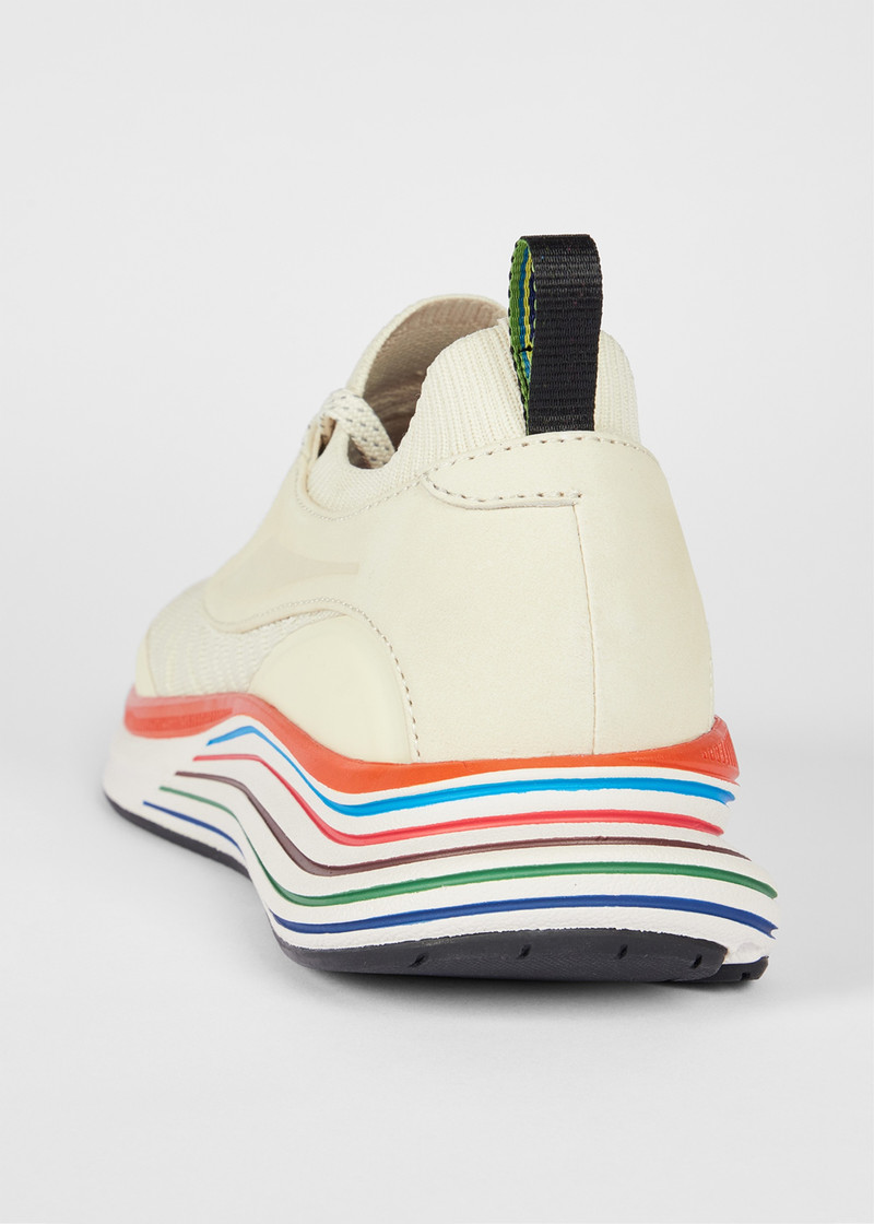 Ecru 'Volt' Trainers 4