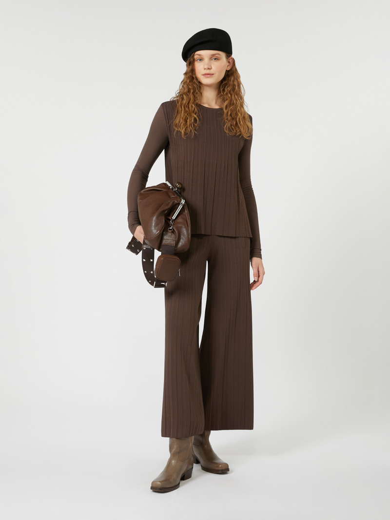 WEEKEND Max Mara VINCITA Crepe jersey T-shirt outlook