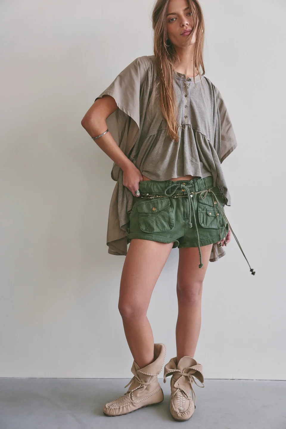 We The Free Waimea Slouchy Shorts - 1