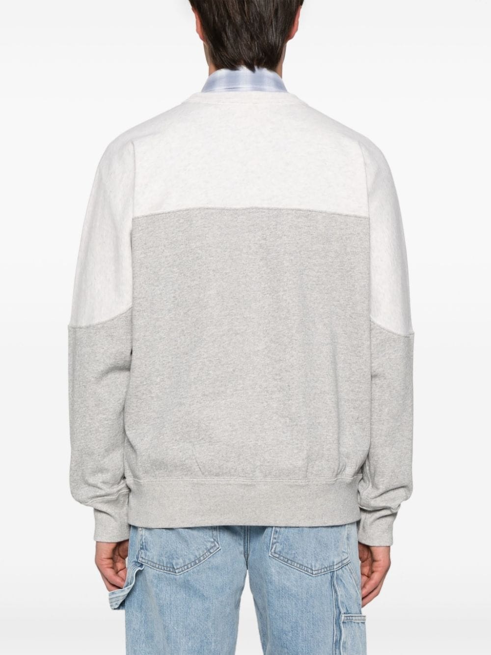 Howley flocked-logo sweatshirt - 4