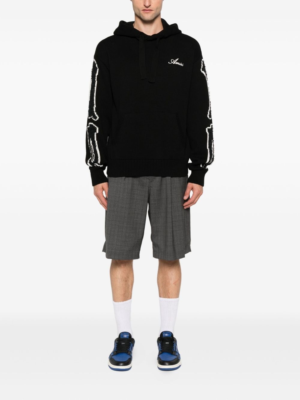 bone-print hoodie - 2