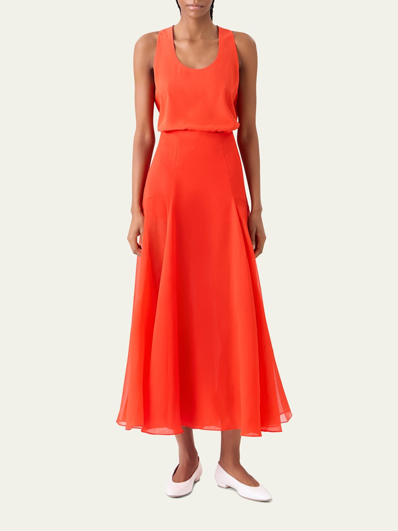 AKRIS Silk Scoop-Neck Tank Top outlook