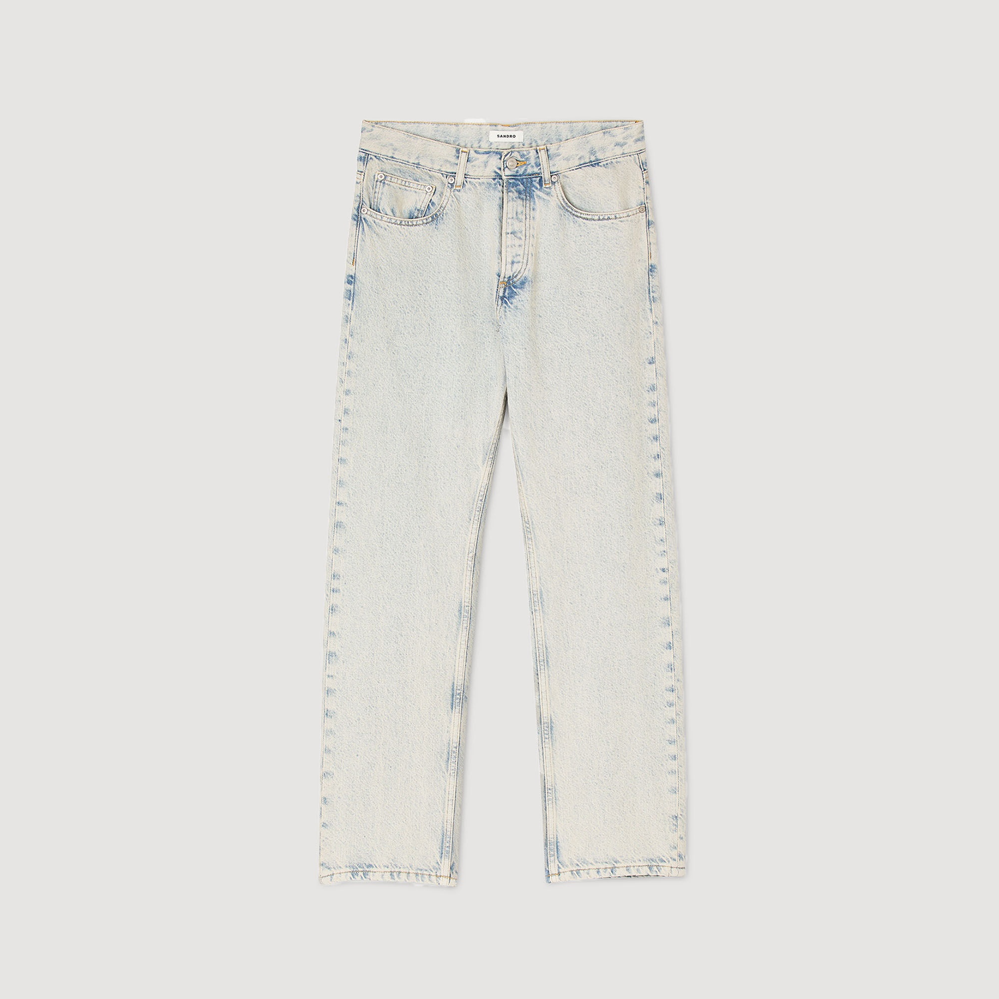 REGULAR FADED JEANS - 6