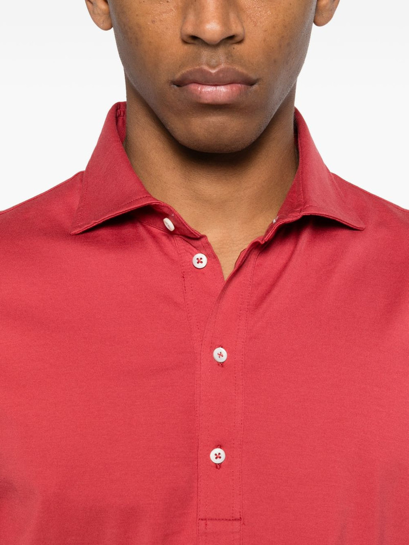 buttoned polo shirt 5