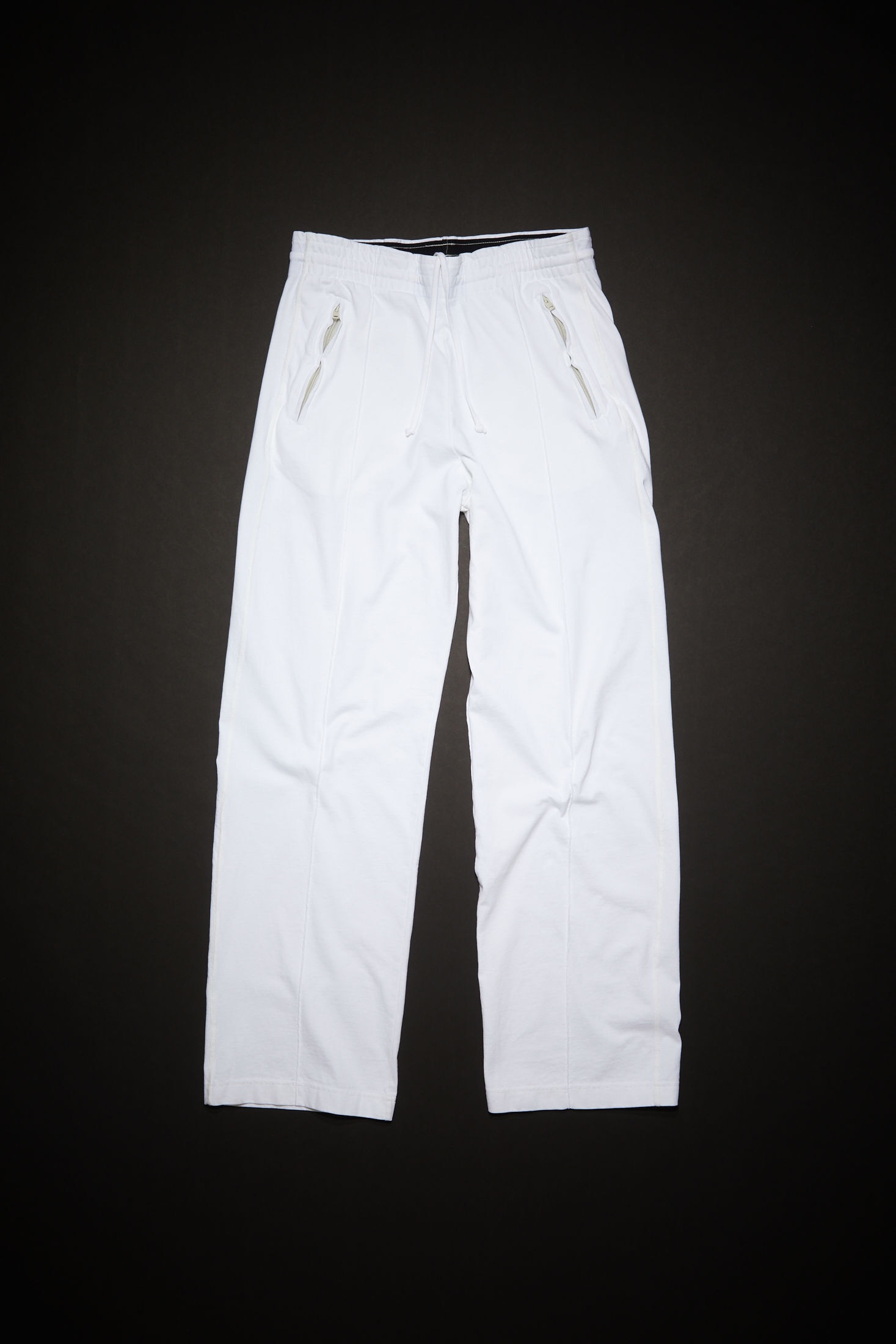 Logo sweatpants - Optic White - 1