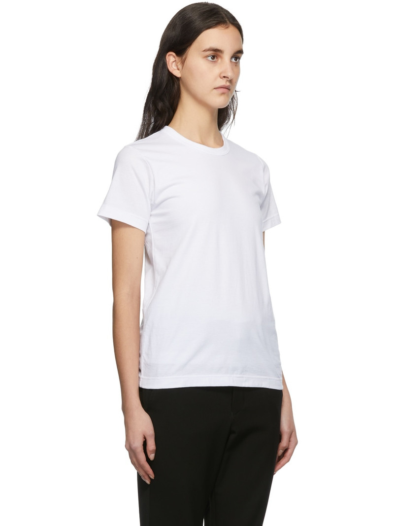 White Jersey Backless T-Shirt 2