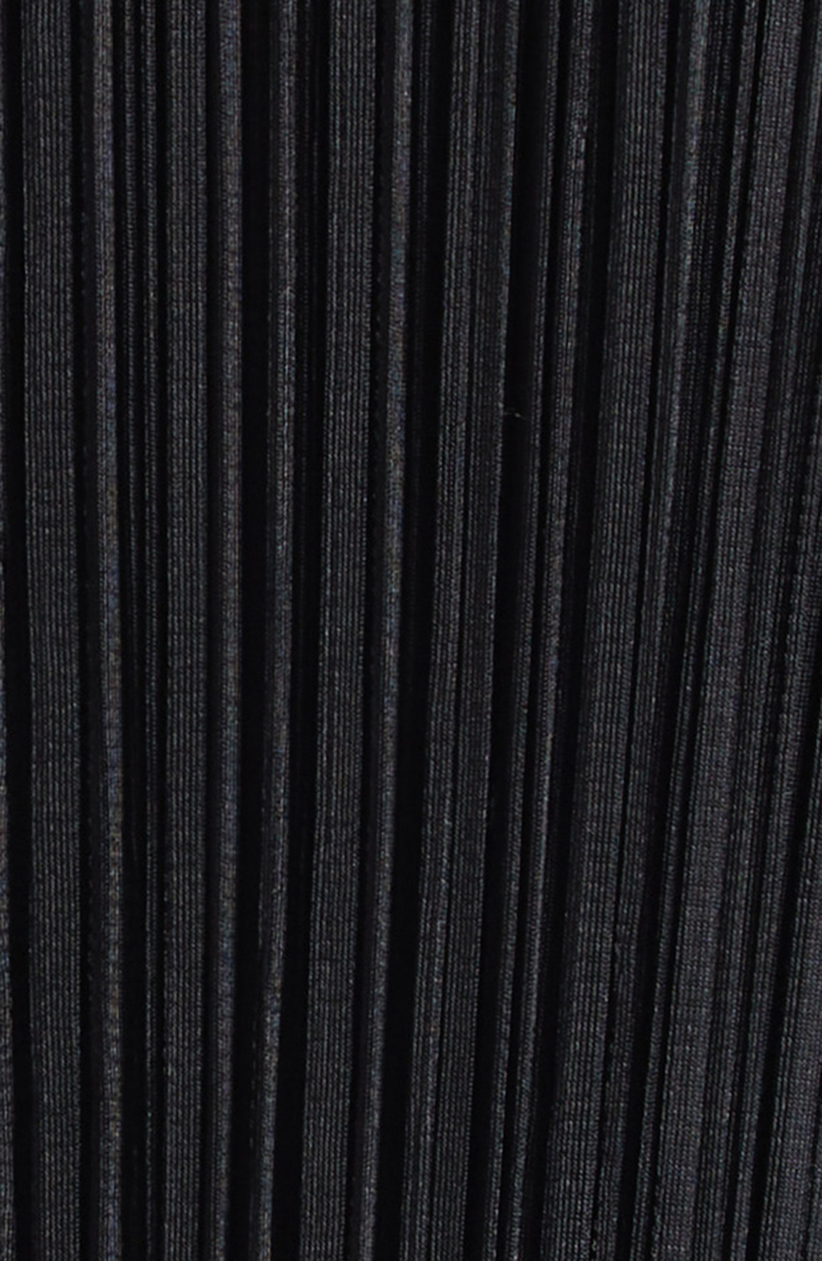 Pleats Please Issey Miyake Monthly Colors August Pleated Polo in Black at Nordstrom - 7