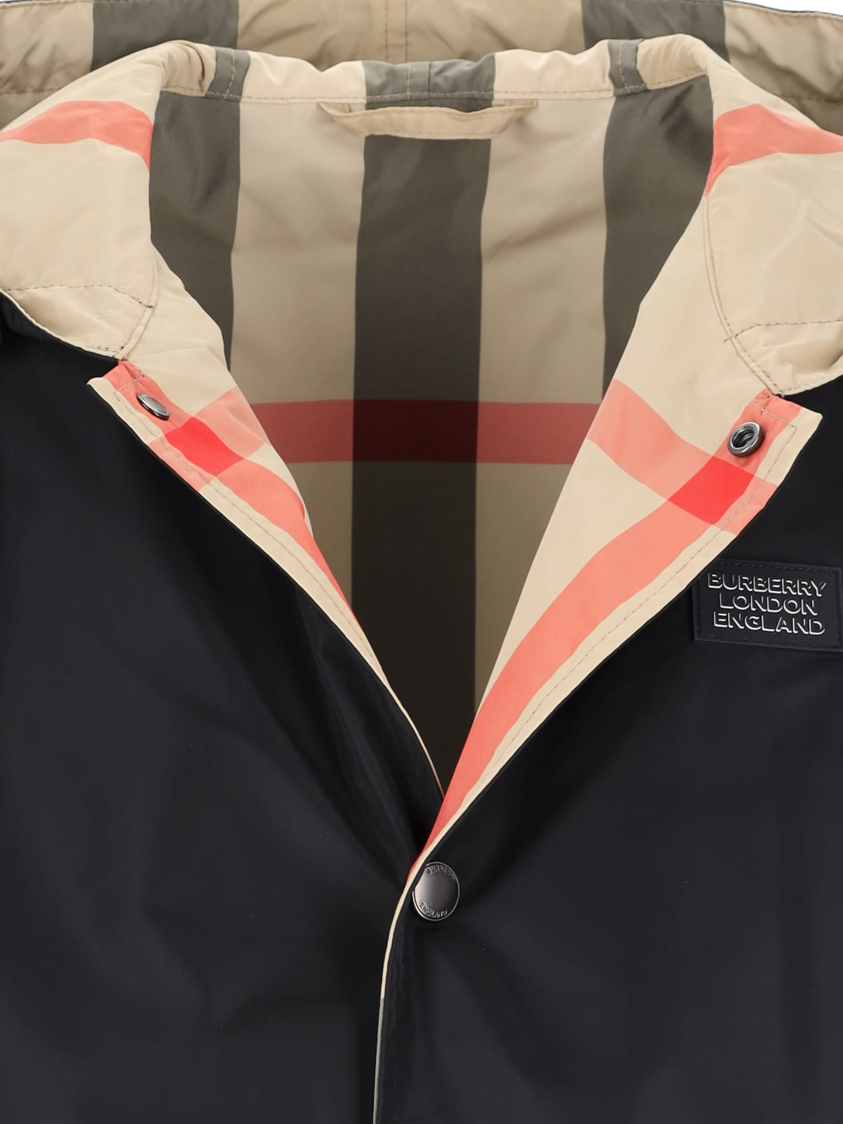 REVERSIBLE HOODED JACKET - 7