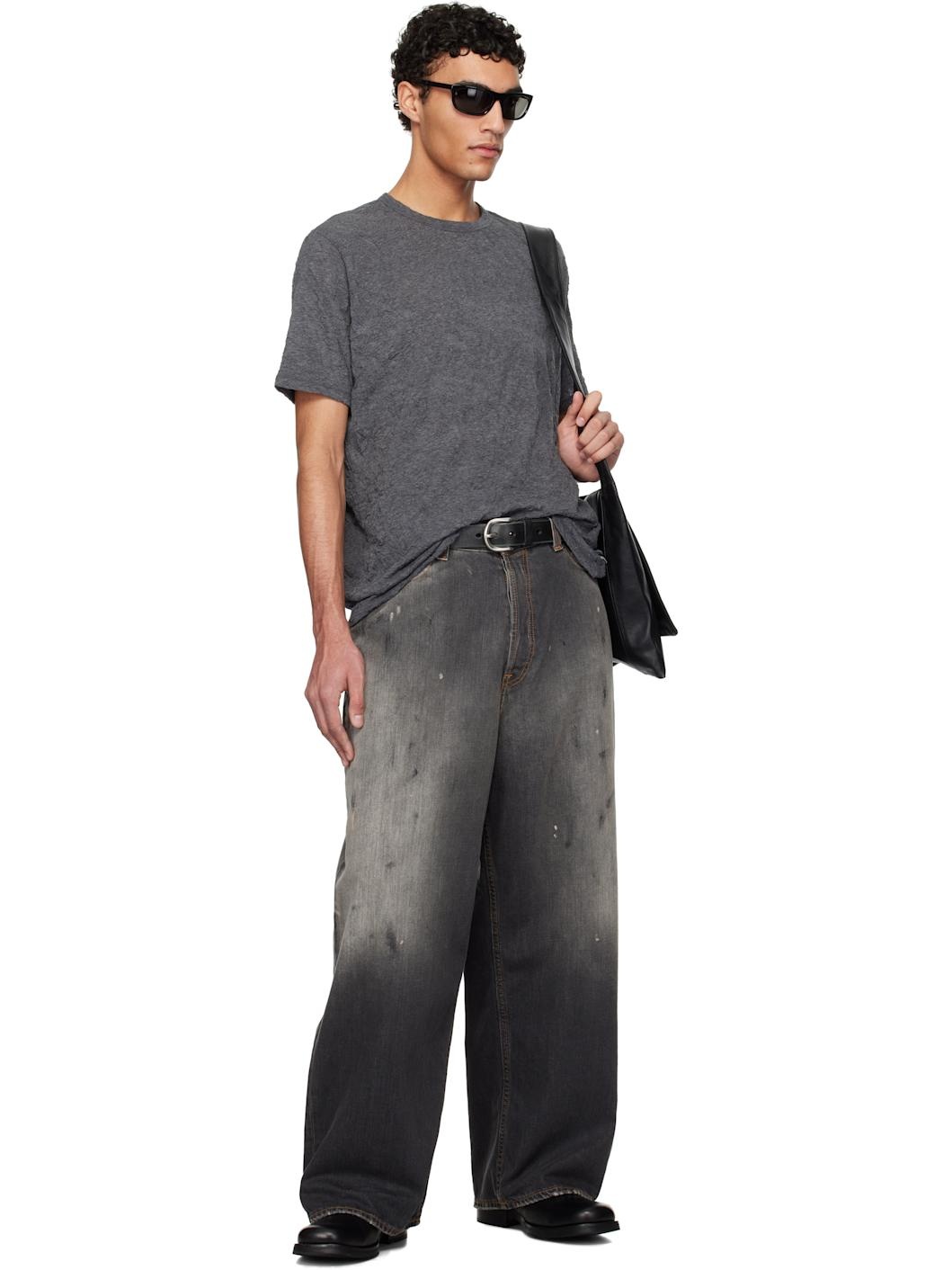 Gray New Box T-shirt - 5