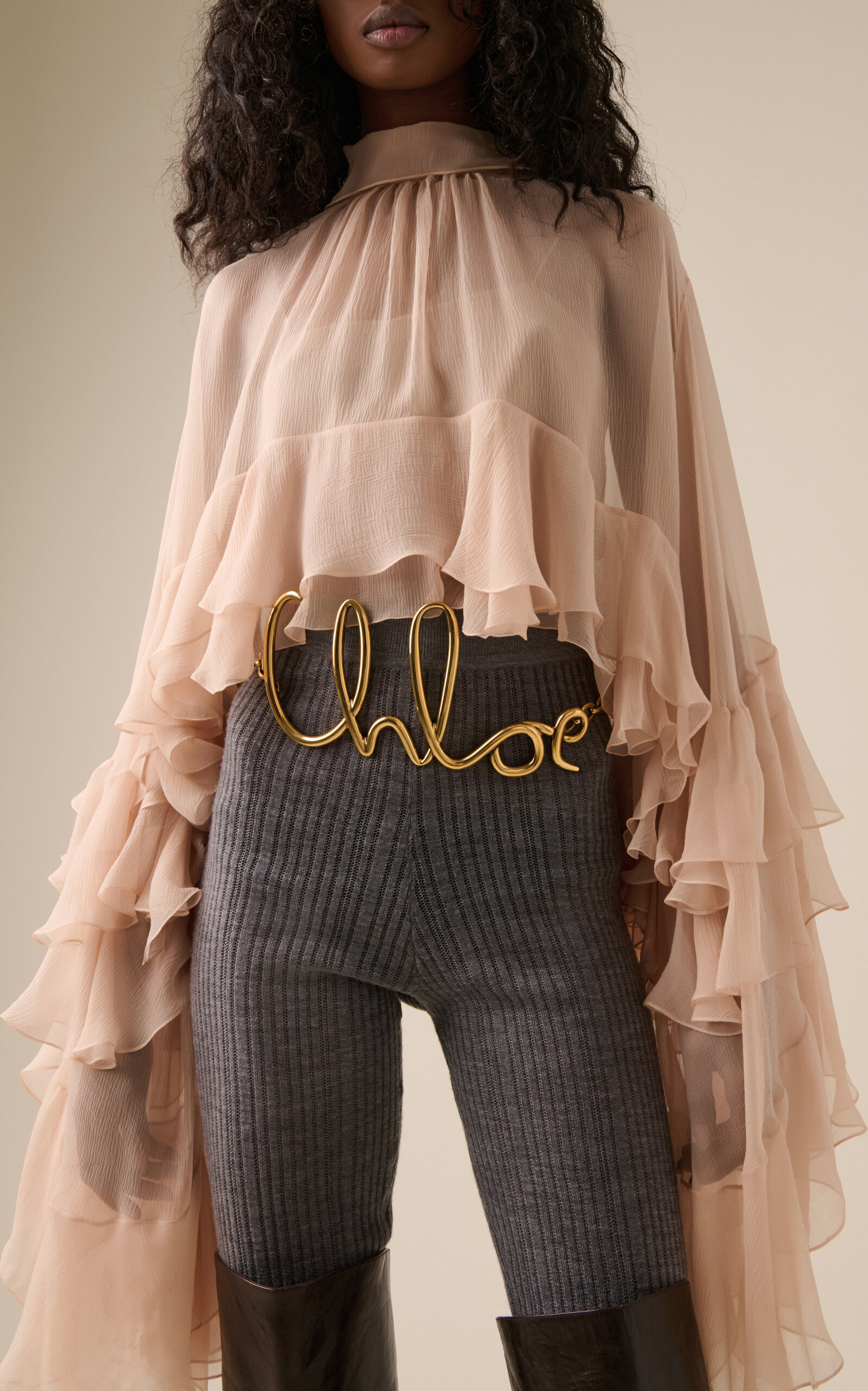 Chloe Large Belt gold - 2