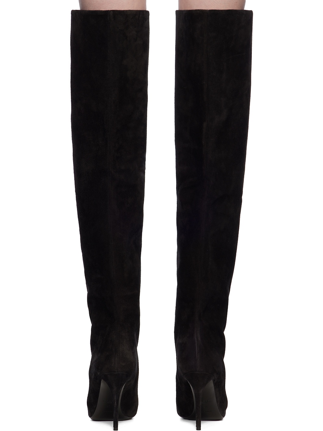 Black Decollete Boots - 2