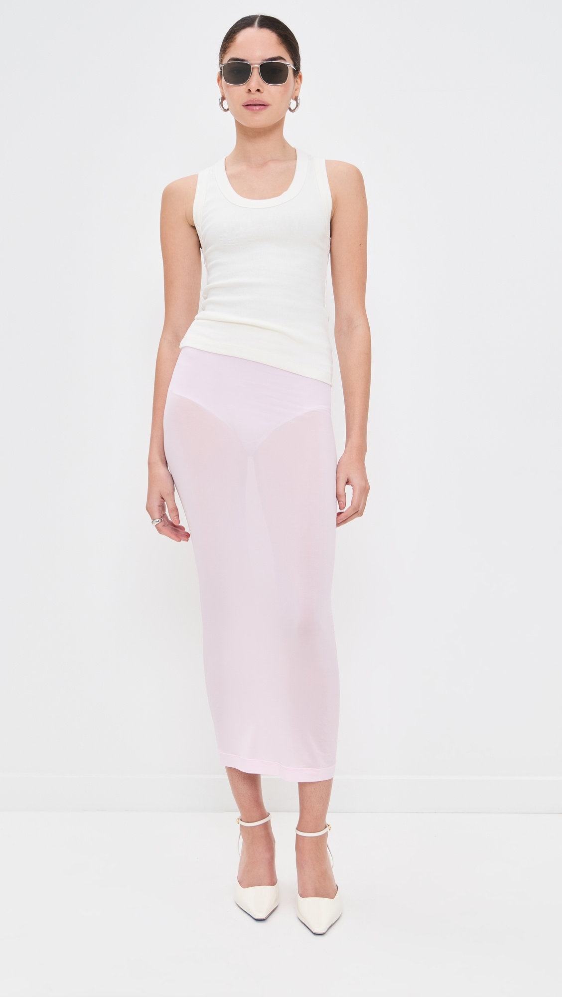 Sheer Tube Skirt - 2