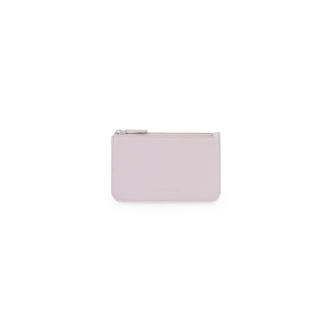 Women's Essential Long Coin And Card Holder in Light Rose - 1