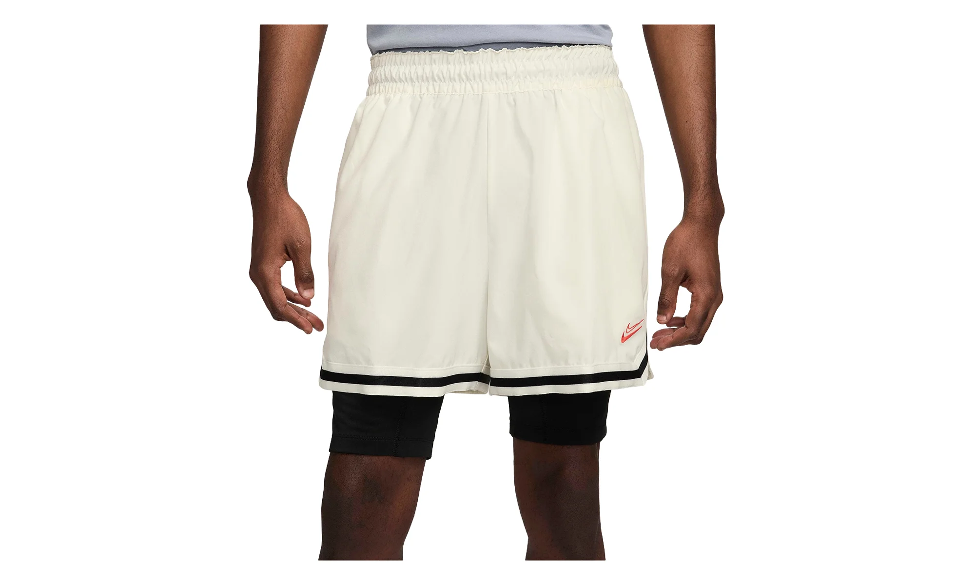 Kevin Durant 4" DNA 2-In-1 Basketball Shorts "Sail / Black / Cosmic Clay" FN8096 133 - 1