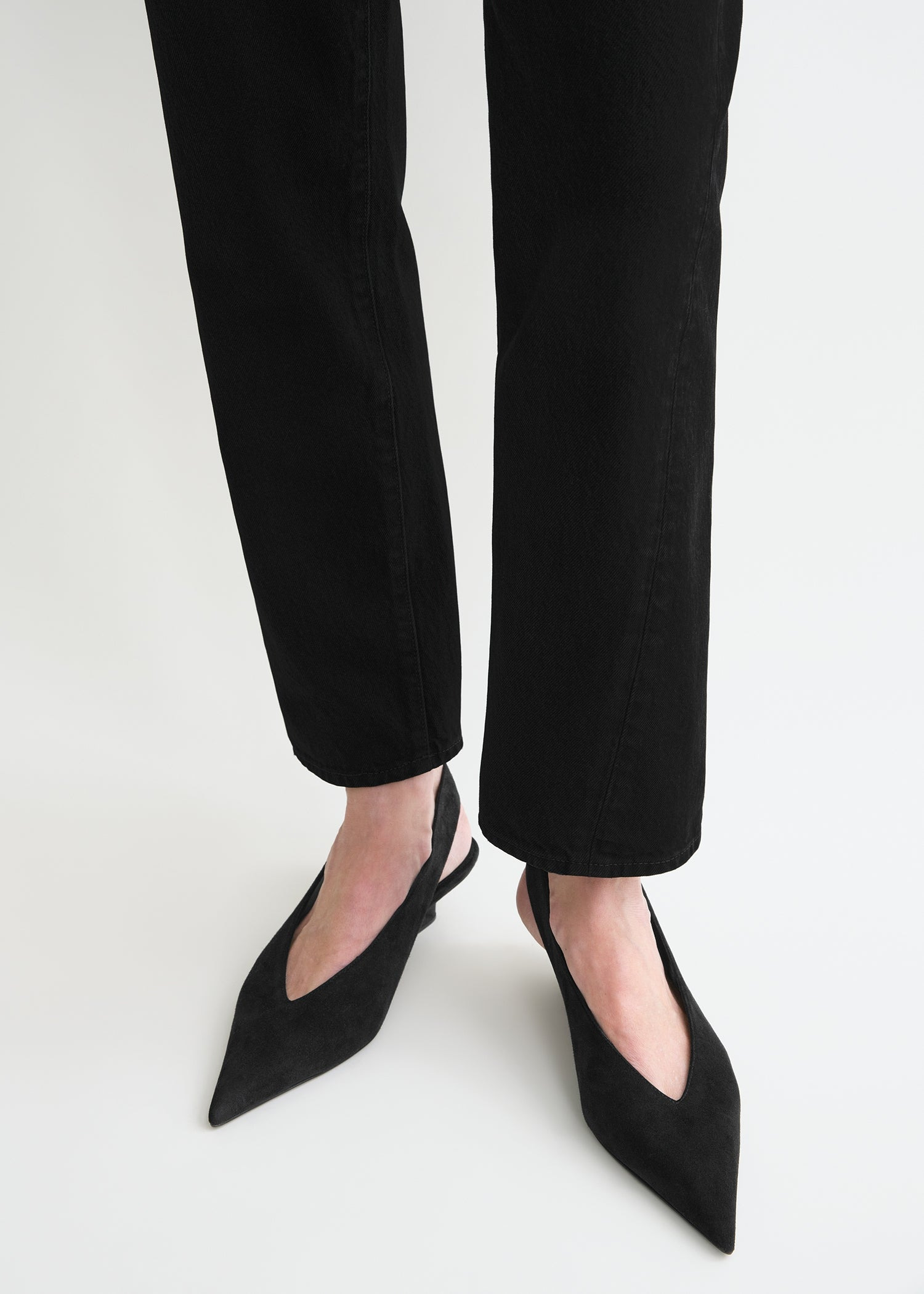 Twisted seam denim black - 5