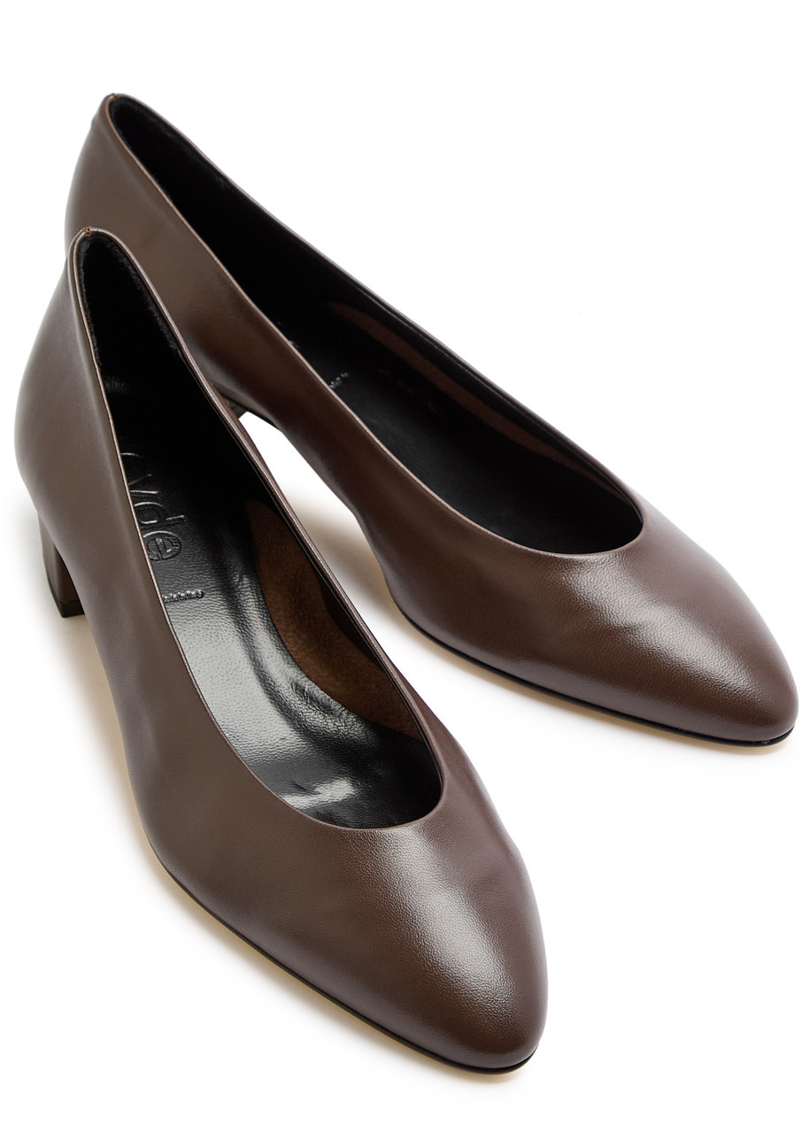 Aeyde Helia 35 Leather Pumps - 3