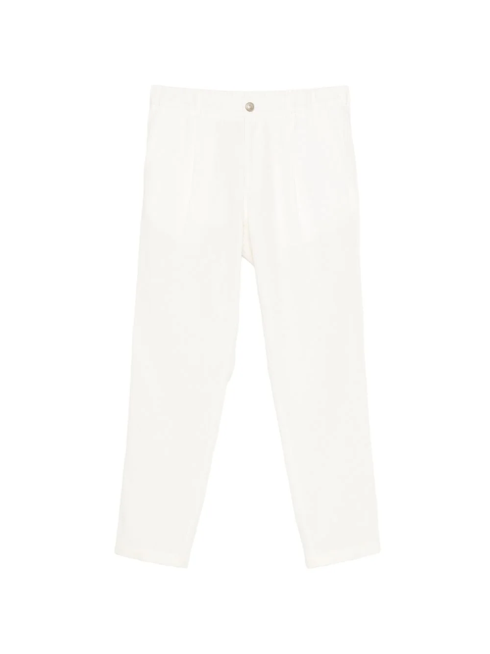 button straight trousers - 1