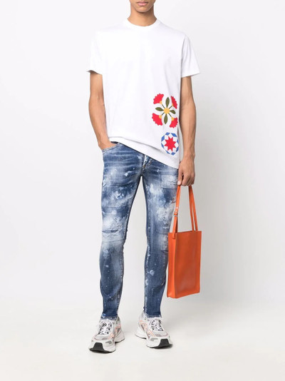 DSQUARED2 graphic-print short-sleeve T-shirt outlook