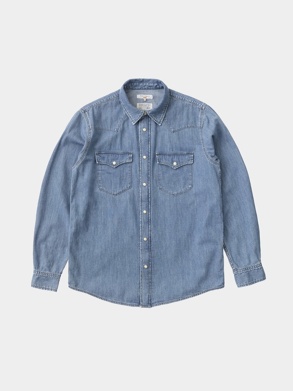 George Another Kind Of Blue Denim Shirt - 1