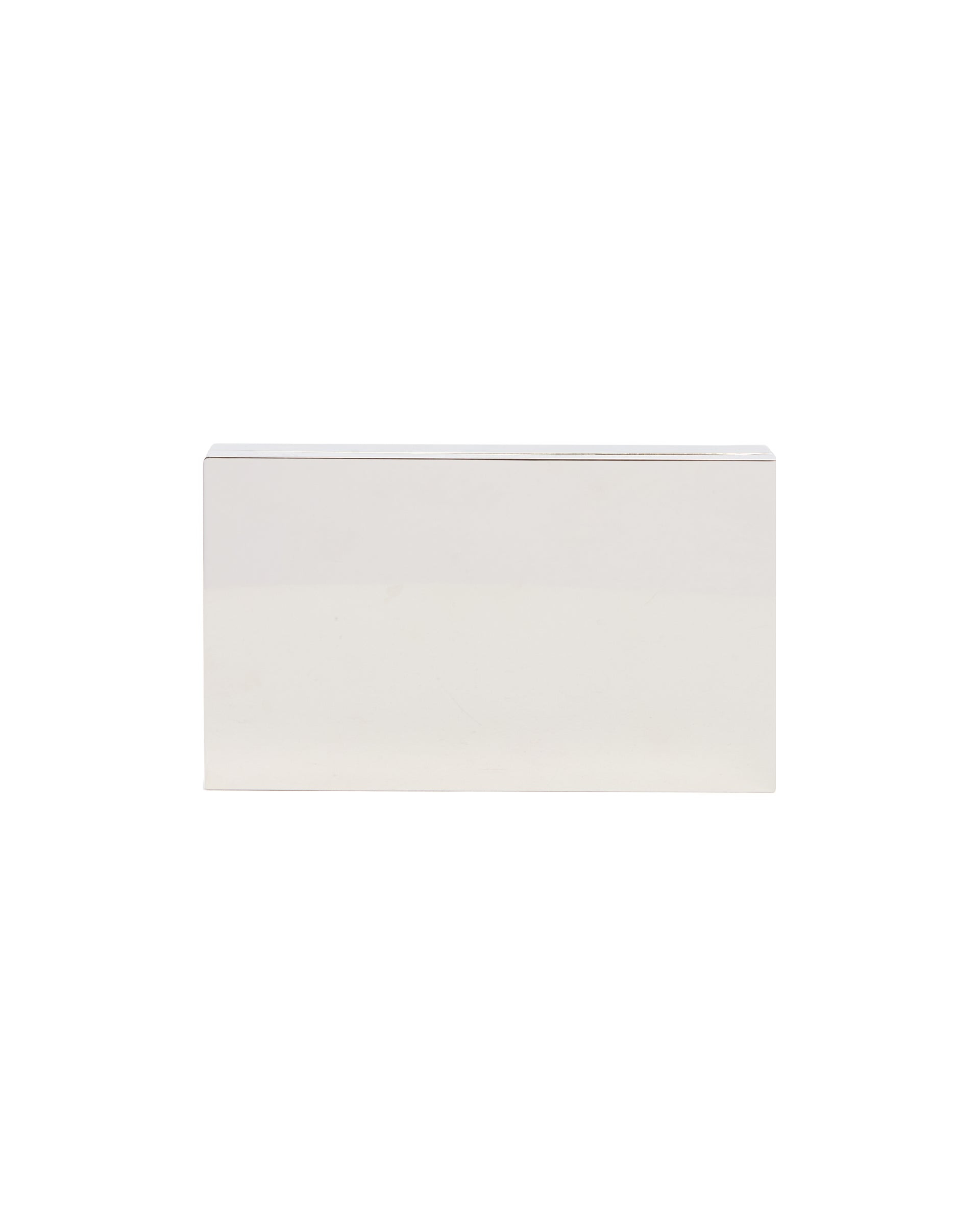 Silver Metal Clutch - 3