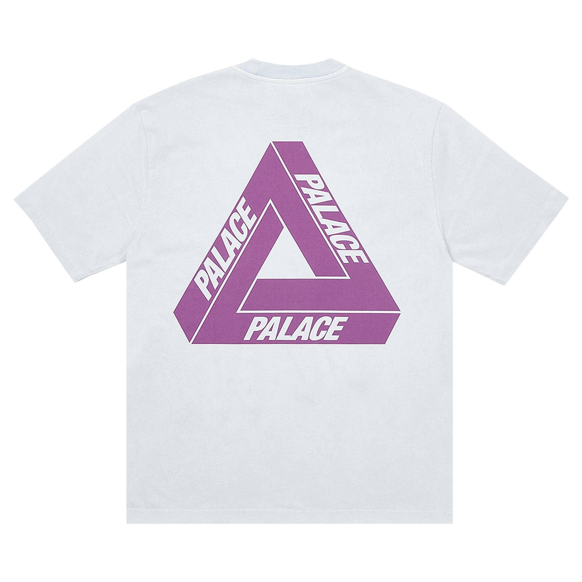 Palace Reacto Tri-Ferg T-Shirt 'Blue' - 2