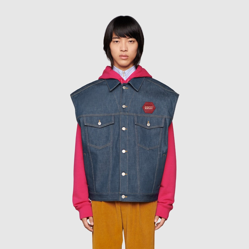 Gucci 100 denim vest 3