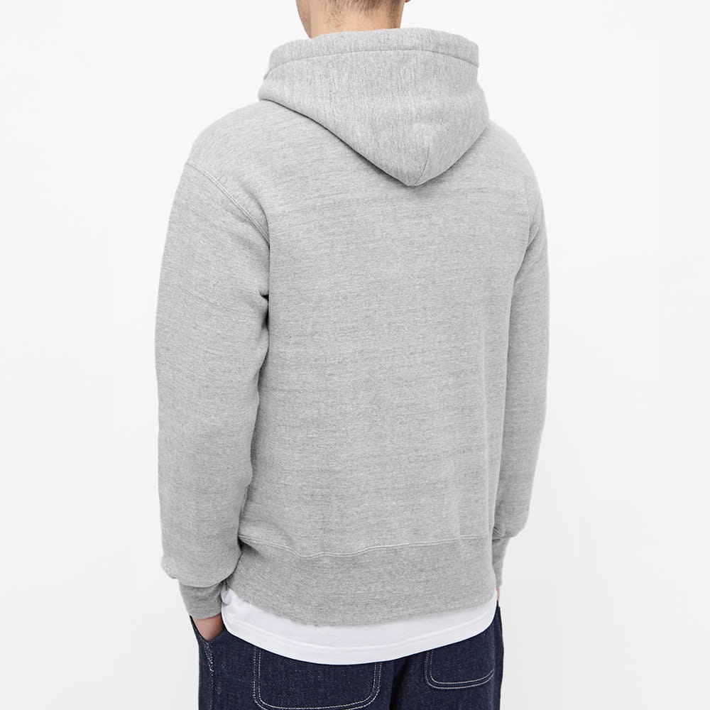 The Real McCoy's 10oz Loopwheel Hoody - 4