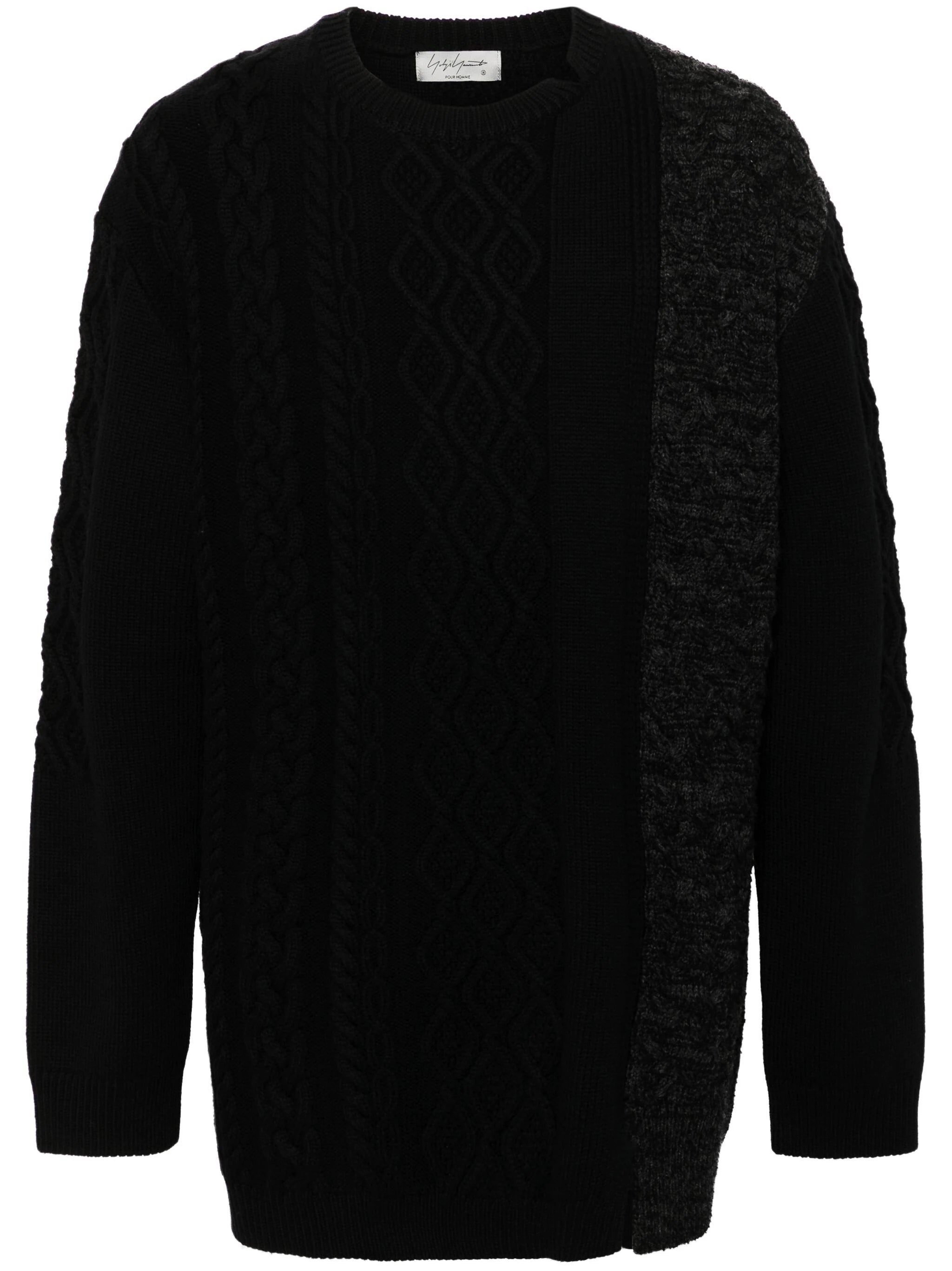 CABLE-KNIT SWEATER - 1