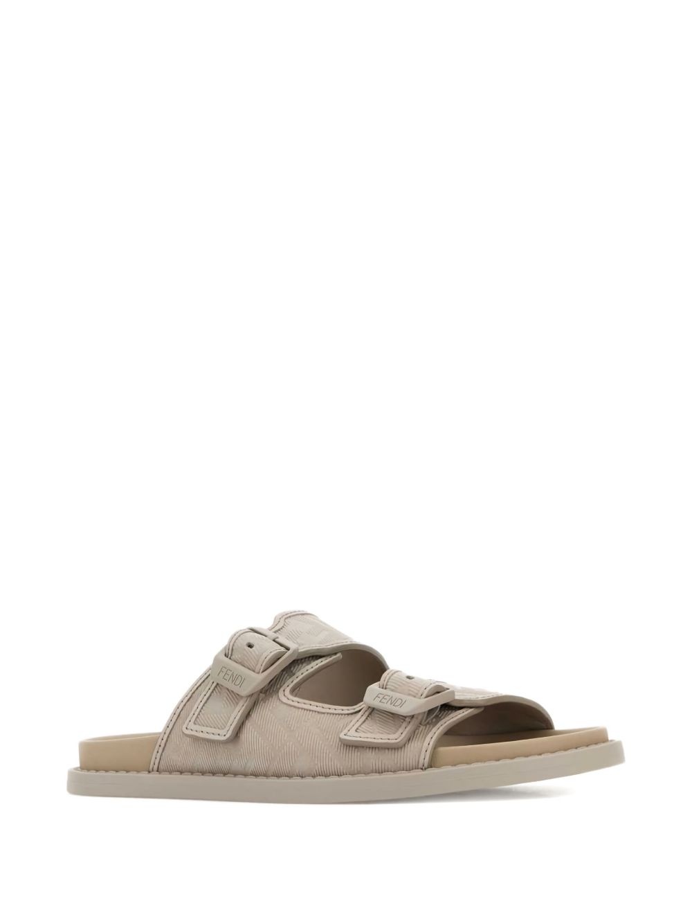 leather flap sandals - 2