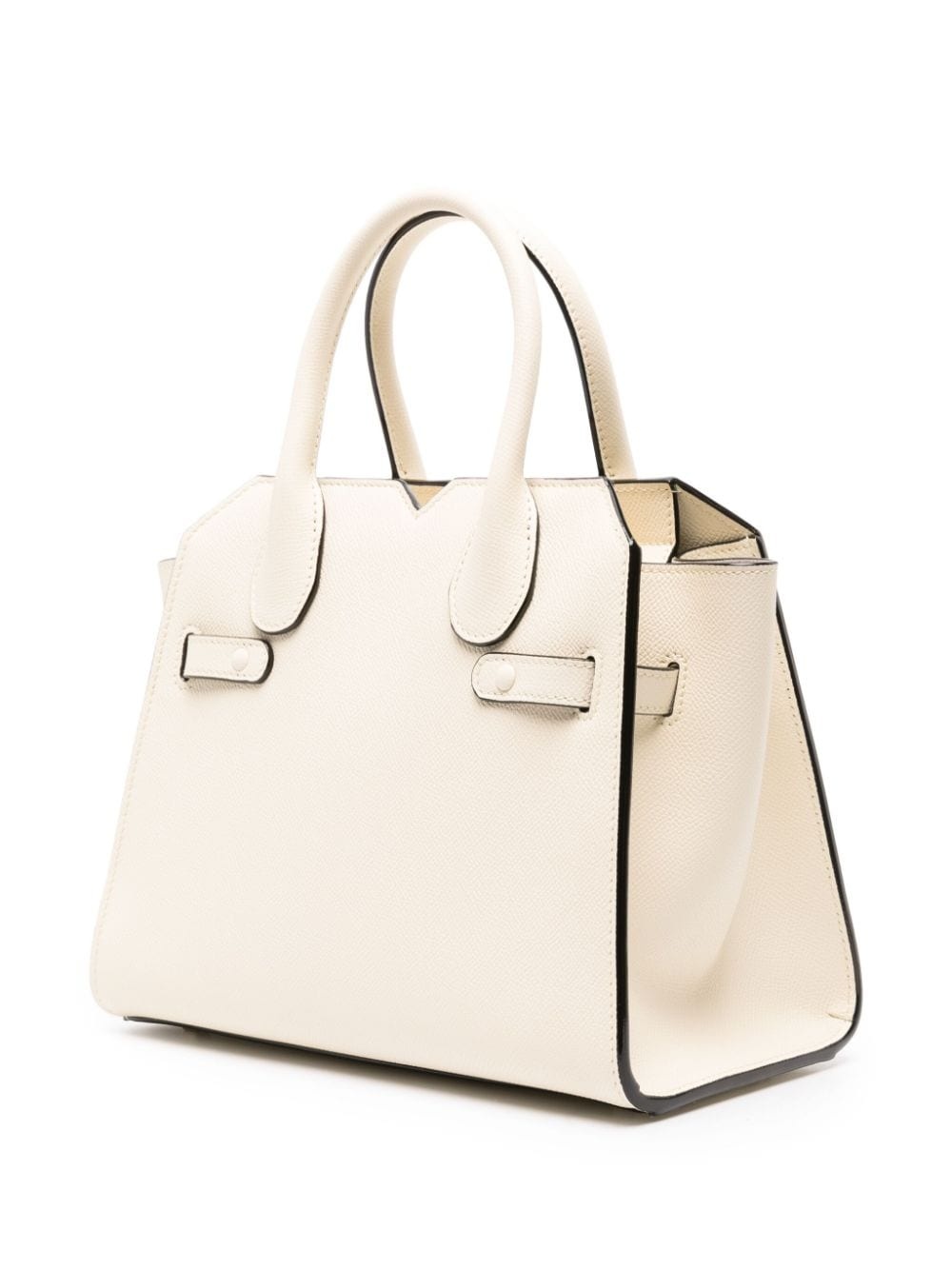 mini Milano leather tote bag - 3