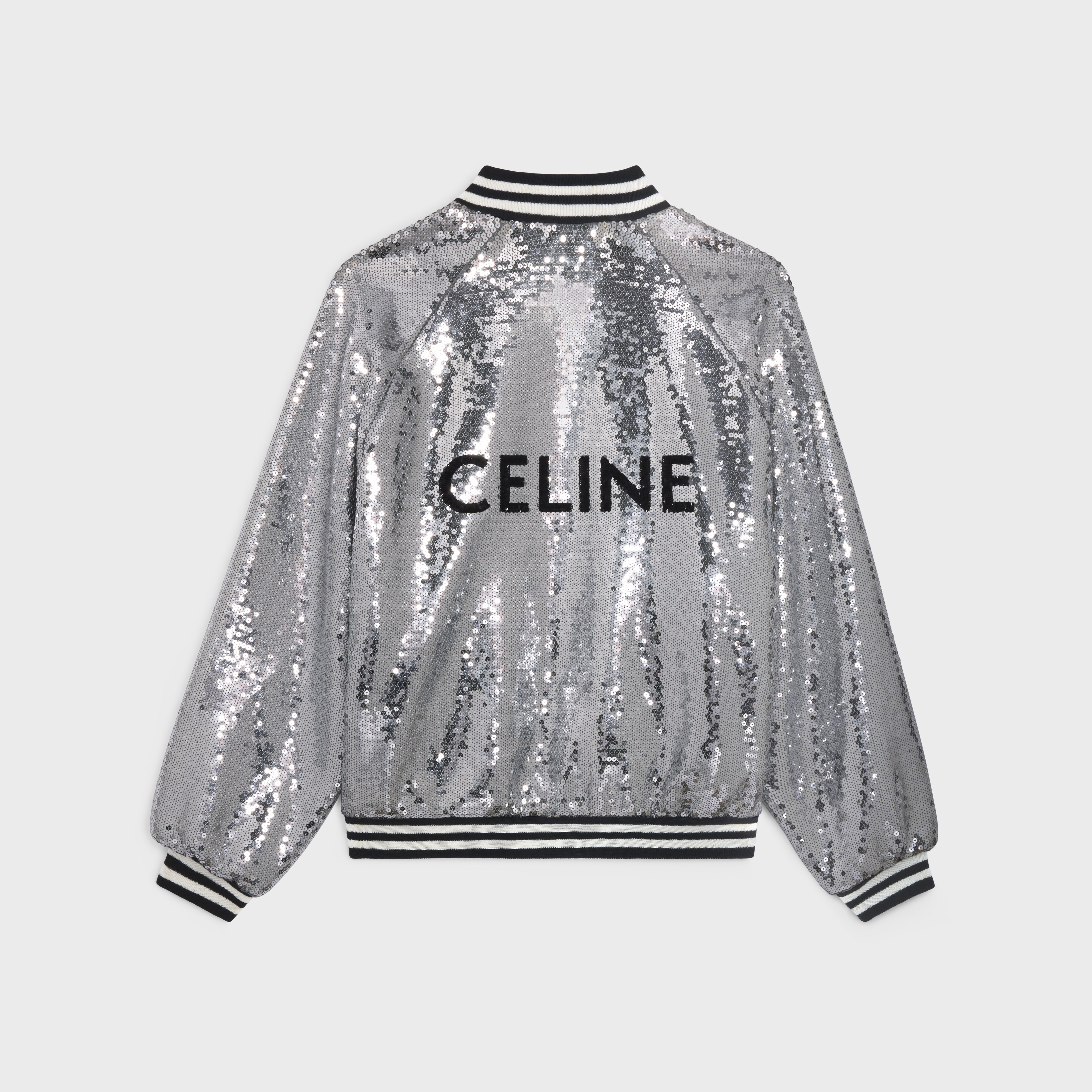 CELINE TEDDY JACKET IN COTTON FLEECE - 2