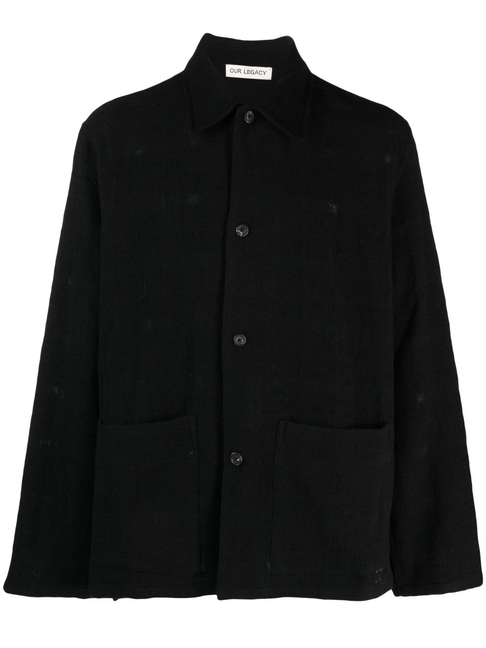 Maven felted shirt jacket - 1