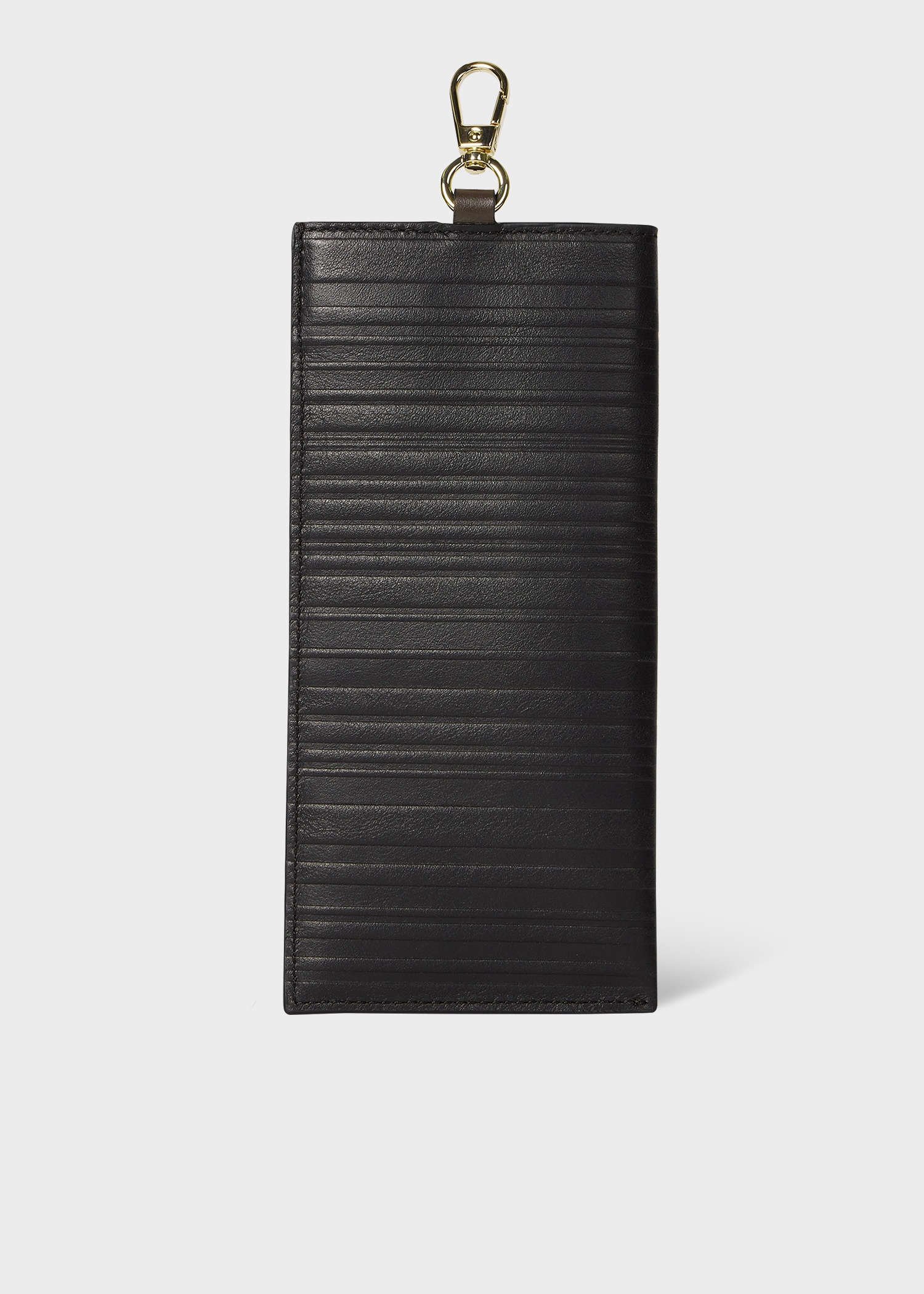 Leather 'Shadow Stripe' Sunglasses Case - 2