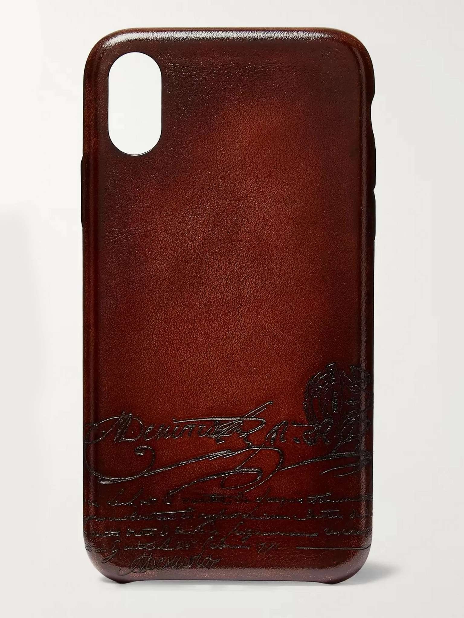 + Native Union Scritto Leather iPhone XS Case - 1