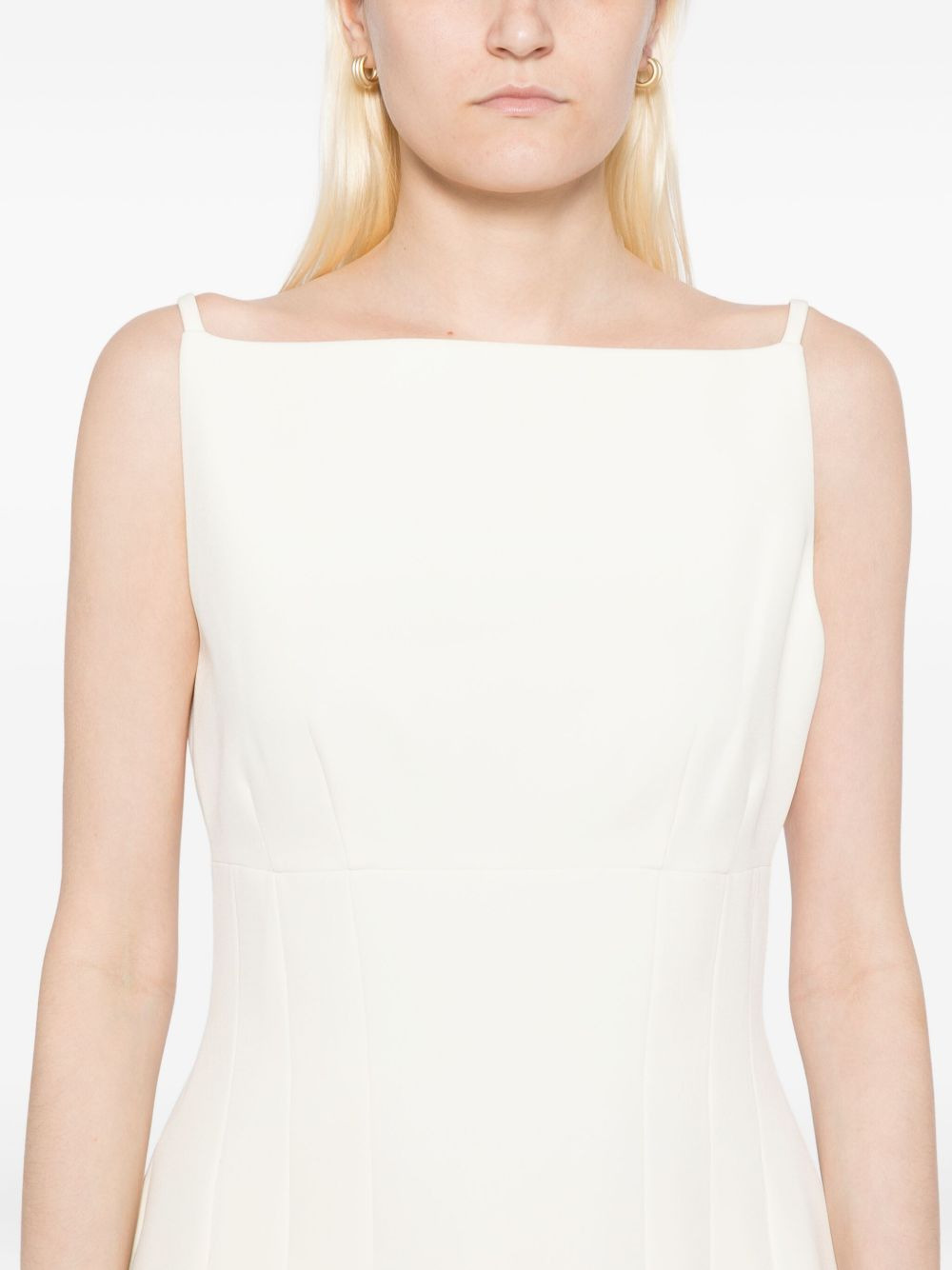 light-crepe dress - 5