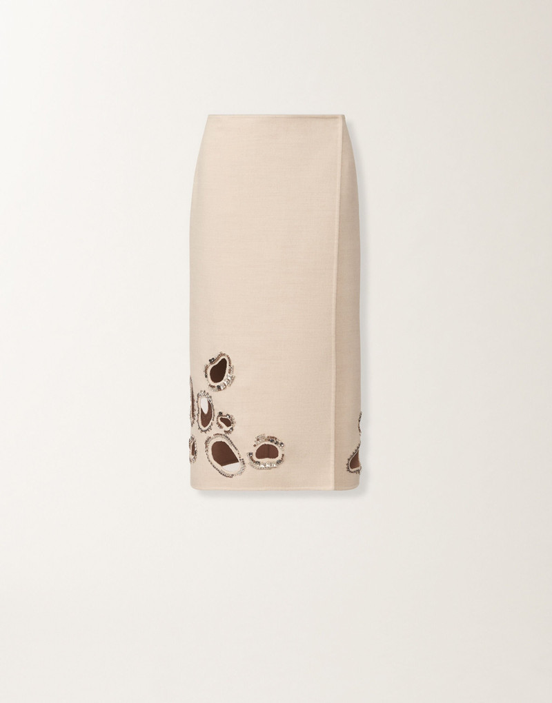 Double wool skirt 1