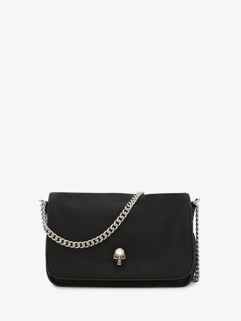 Small Skull Bag in Black - 1