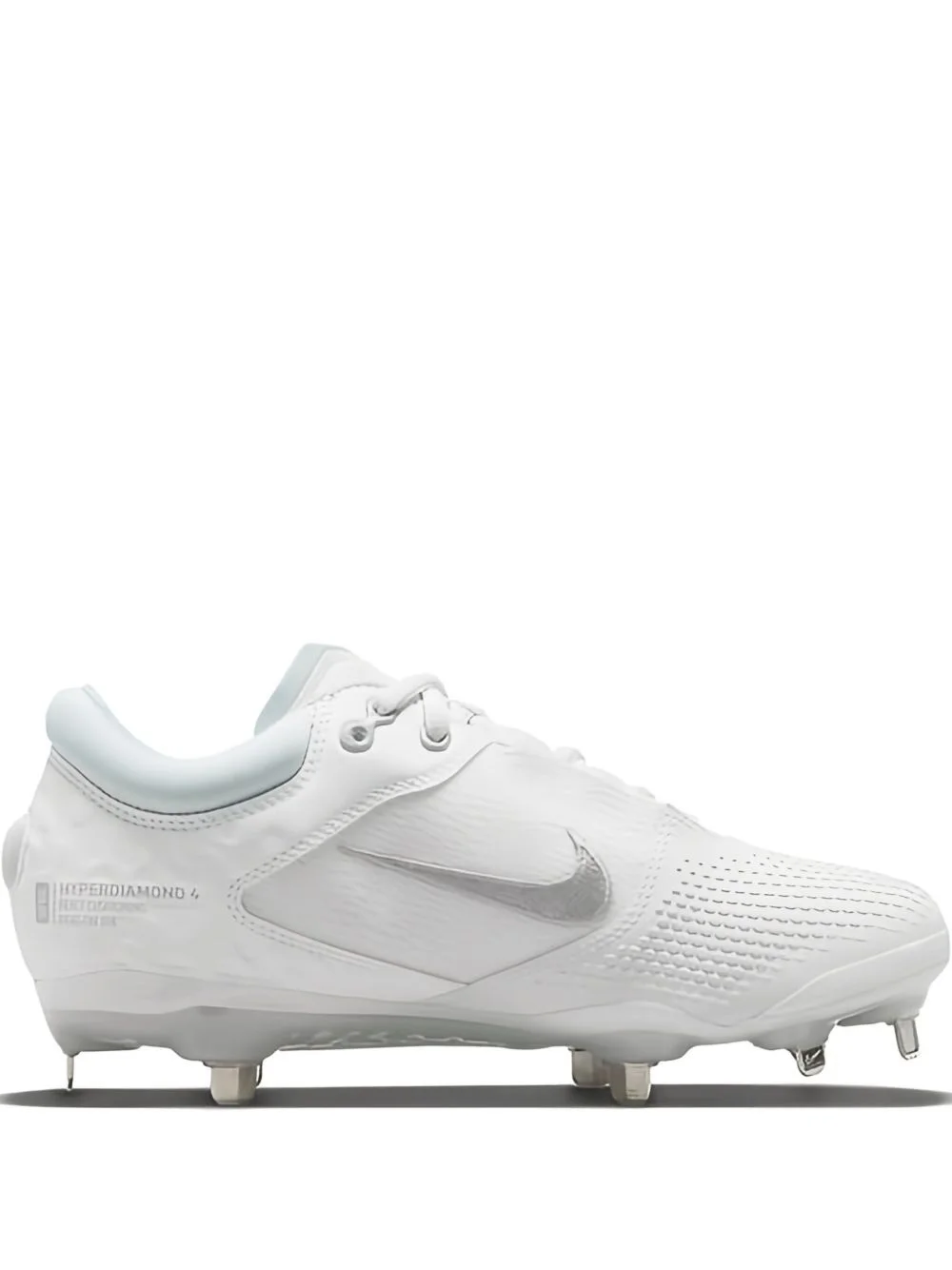 Hyperdiamond 4 Elite "White Pure Platinum" cleats - 1