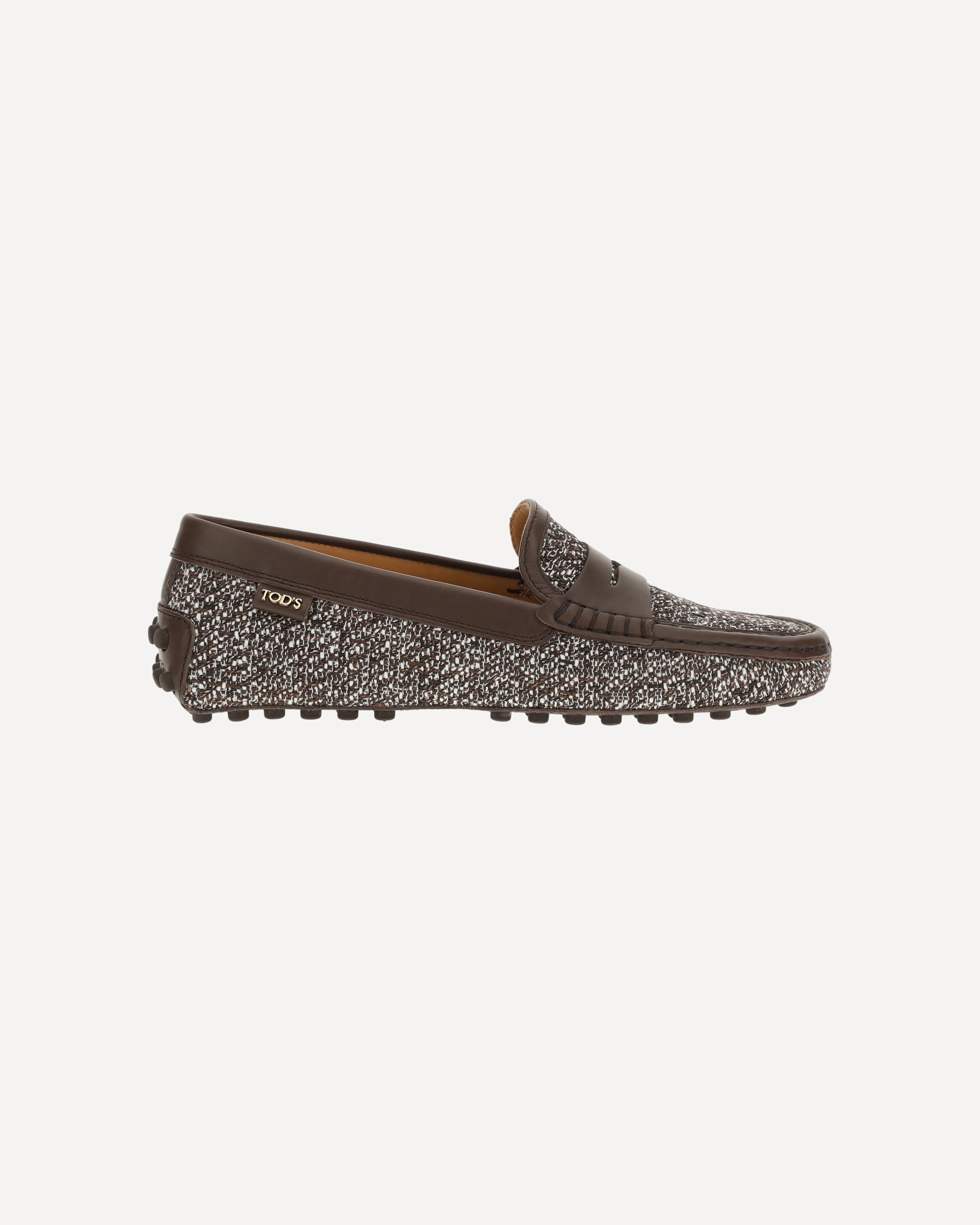 Tweed Gommino Loafers - 1